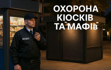 Охорона кіосків та МАФів
