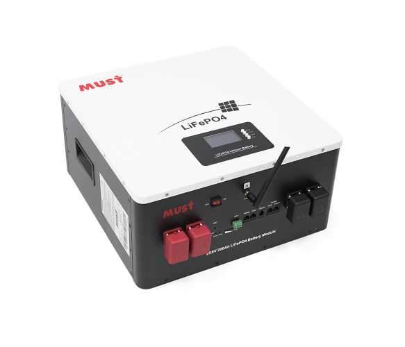 Аккумулятор Must LiFePO4 LP16-24200 25.6V 200Ah (5,12 кВт·ч)