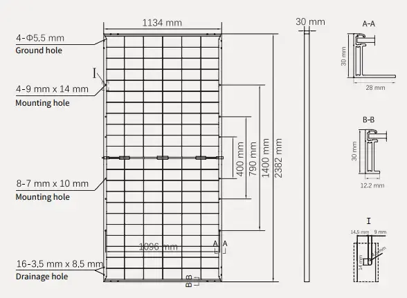 Сонячна панель Astro N CHSM66RN(DG)/F-BH 610W Bifacial