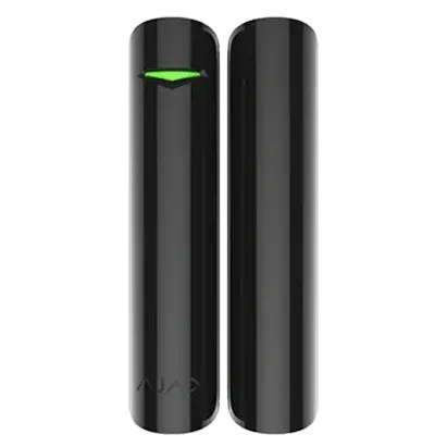 Ajax DoorProtect S Plus (8PD) black Бездротовий комбінований сповіщувач відчинення, удару та нахилу
