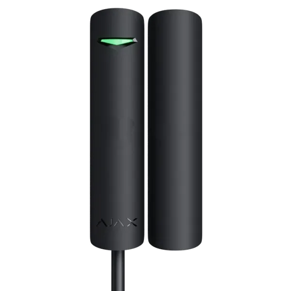 Ajax DoorProtect Fibra black Дротовий магнітоконтактний сповіщувач