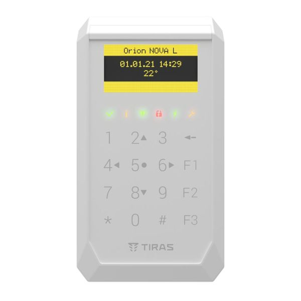 Клавіатура K-PAD OLED+ (white)