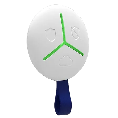 U-Prox Keyfob White Брелок керування режимами охорони