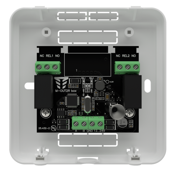 Модуль розширення релейних виходів M-OUT2R box