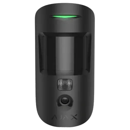 Ajax MotionCam (PhOD) Jeweller (8EU) black бездротовий оповіщувач руху з камерою