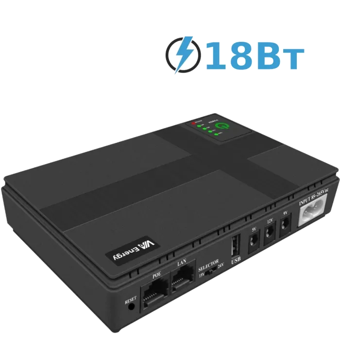 Джерело безперебійного живлення VIA Energy Mini UPS 24В 0.6A