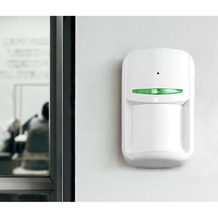 U-Prox PIR Combi White Бездротовий комбінований сповіщувач руху та розбиття скла з імунітетом до тварин